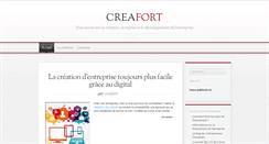 Desktop Screenshot of creafort.fr